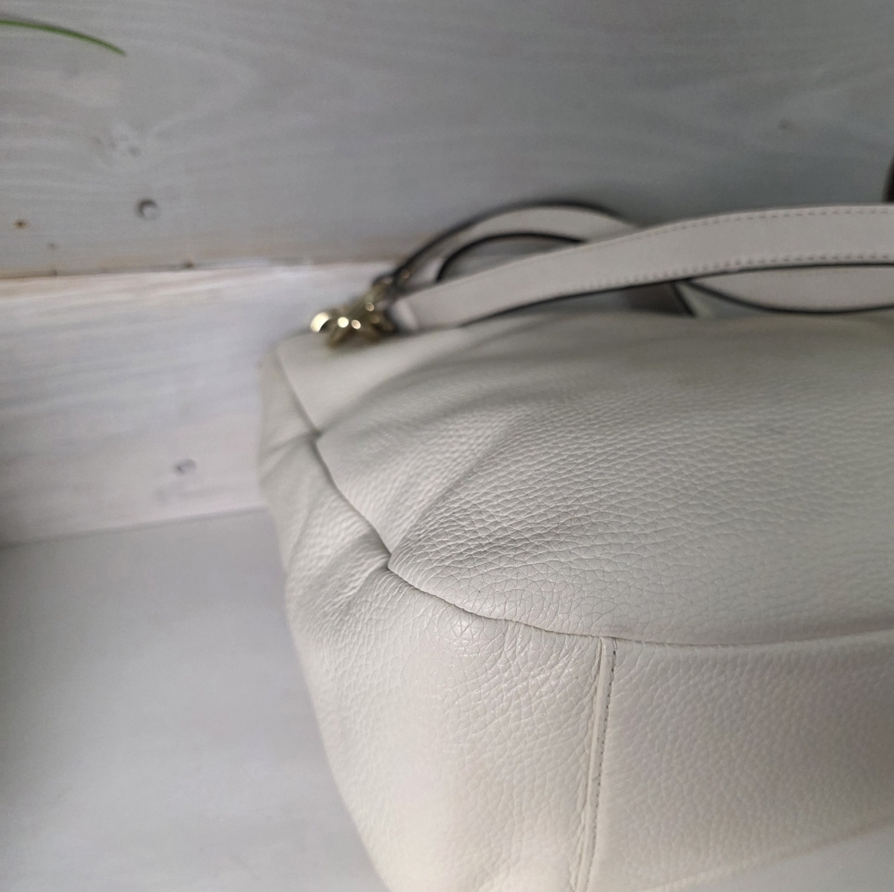 Michael Kors Hallie large leather Hobo Shoulder Crossbody - Picture 10 of 16